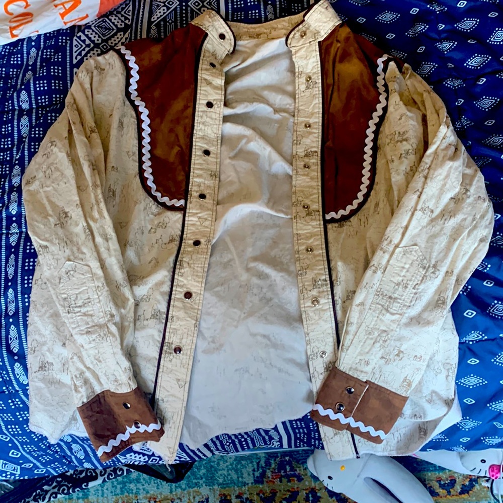 Vintage women’s western shirt - estimated Medium